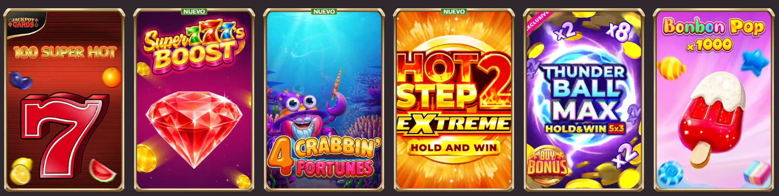 Oferta de slots online y máquinas tragamonedas disponible en Vicibet Casino